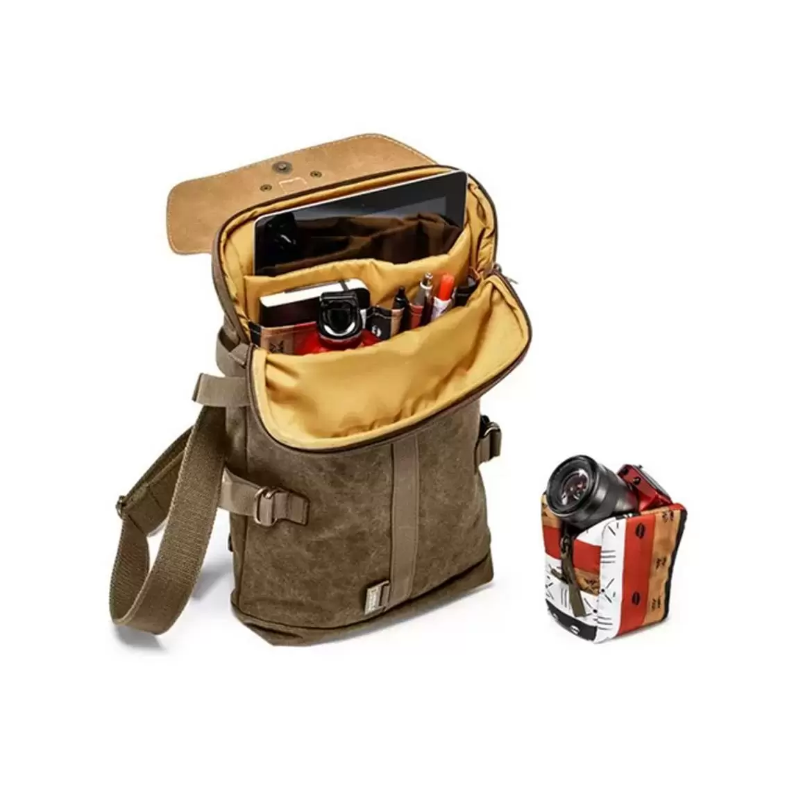 کیف نشنال National Geographic رنگ قهوه ای